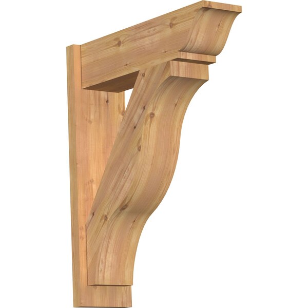 Ekena Millwork Funston Traditional Smooth Outlooker, Western Red Cedar, 7 1/2"W x 26"D x 32"H OUT08X26X32FST01SWR - main